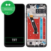 Συγκρότημα οθόνης για Huawei P40 Lite E, Midnight Black, Aftermarket