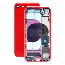 Πίσω Κάλυμμα με Μικρά Ανταλλακτικά για iPhone SE (2nd Gen 2020) | Red