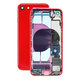 Πίσω Κάλυμμα με Μικρά Ανταλλακτικά για iPhone SE (2nd Gen 2020) | Red