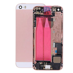 Πίσω Κάλυμμα με Μικρά Ανταλλακτικά για iPhone SE | Ροζ Χρυσό | Rose Gold