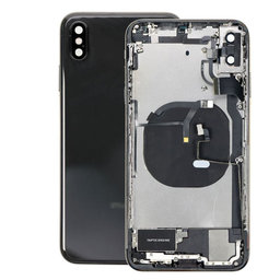 Πίσω Κάλυμμα με Μικρά Ανταλλακτικά για iPhone XS Max | Διαστημικό Γκρι | Space Gray