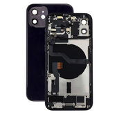 Πίσω Κάλυμμα με Μικρά Ανταλλακτικά για iPhone 12 | Μαύρο | Black