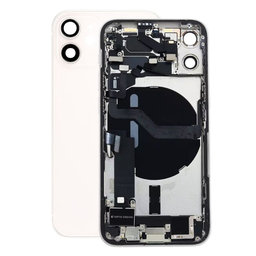 Πίσω Κάλυμμα με Μικρά Ανταλλακτικά για iPhone 12 Mini | Λευκό | White
