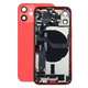 Πίσω Κάλυμμα με Μικρά Ανταλλακτικά για iPhone 12 Mini | Red