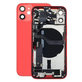 Πίσω Κάλυμμα με Μικρά Ανταλλακτικά για iPhone 12 Mini | Red