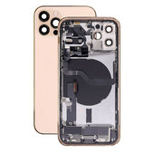 Πίσω Κάλυμμα με Μικρά Ανταλλακτικά για iPhone 12 Pro | Χρυσαφί | Gold