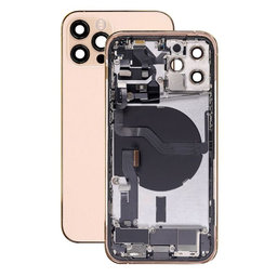 Πίσω Κάλυμμα με Μικρά Ανταλλακτικά για iPhone 12 Pro | Χρυσαφί | Gold