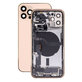 Πίσω Κάλυμμα με Μικρά Ανταλλακτικά για iPhone 12 Pro | Χρυσαφί | Gold