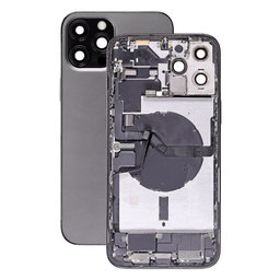 Πίσω Κάλυμμα με Μικρά Ανταλλακτικά για iPhone 12 Pro Max | Γραφίτης | Graphite