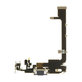Επαφές Φόρτισης (Χωρίς Charging IC) + Καλώδιο Flex για iPhone 11 Pro Max | Διαστημικό Γκρι | Space Gray