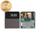 Συγκρότημα οθόνης για Samsung Z Flip 3, F711B, GH97-26773A, Phantom Black, External, Service Pack