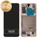 Συγκρότημα οθόνης για Samsung S21, G991B, GH82-24544B, GH82-24545B, GH82-27255B, GH82-27256B, Phantom Violet, Service Pack