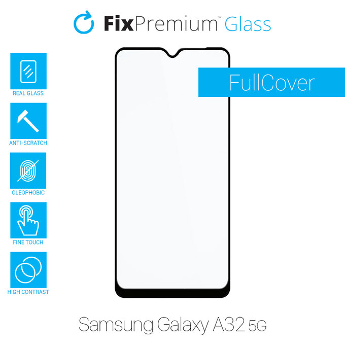 Θήκη FullCover Glass - Tempered Glass για Samsung A32 5G | FixPremium