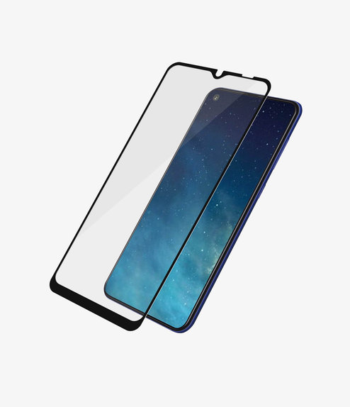 Σκληρυμένο γυαλί για Samsung A22 5G, Μαύρο, Black, Case Friendly, PanzerGlass