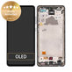 Συγκρότημα οθόνης για Samsung A72, A725F, A726B, Awesome Black, Service Pack