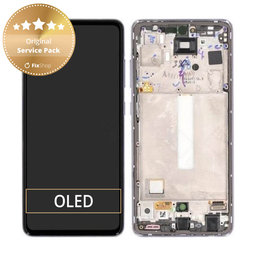 OLED/LCD Display Assembly για Samsung A52s 5G | A528B | GH82-26861C | GH82-26909C | GH82-26863C | GH82-26910C | Awesome Violet | Service Pack