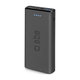 PowerBank 10 000 mAh, 2x USB, 2,1A | μαύρο | black | SBS