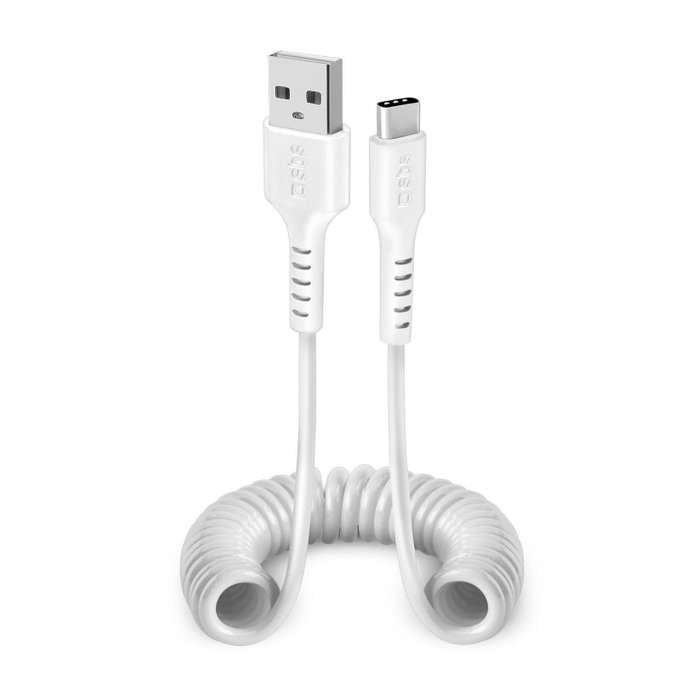 Καλώδιο USB-C / USB (1m) | Λευκό | White | SBS