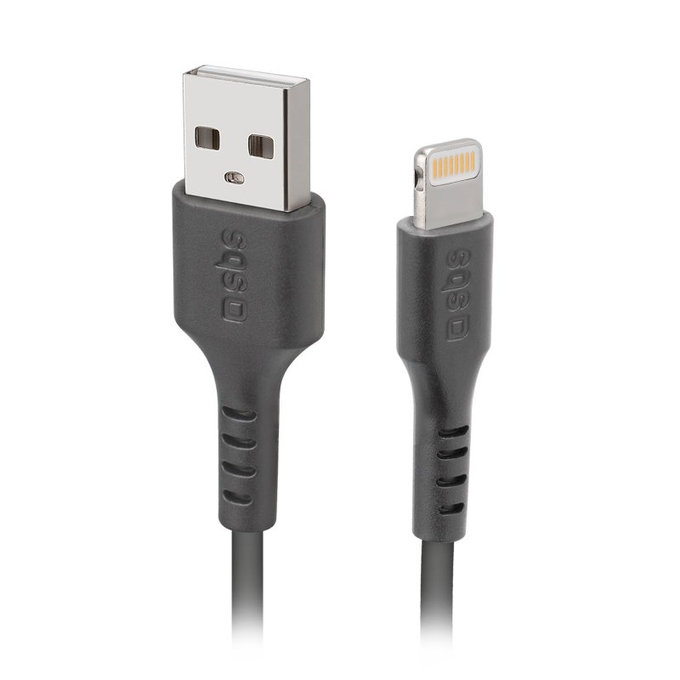 Καλώδιο Lightning / USB (1m) | Μαύρο | Black | SBS