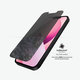 Προστατευτικό Γυαλί για iPhone 13 mini, Standard Fit Privacy AB, Transparent, PanzerGlass