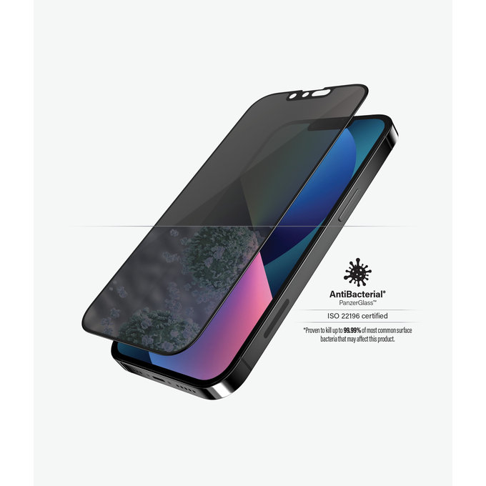 Προστατευτικό Γυαλί Case Friendly Privacy AB για iPhone 13, 13 Pro & 14, Μαύρο | Black | PanzerGlass