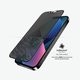 Προστατευτικό Γυαλί για iPhone 13, 13 Pro, 14, Case Friendly Privacy AB, Μαύρο, Black, PanzerGlass
