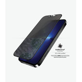 Προστατευτικό Γυαλί για iPhone 13 Pro Max, 14 Plus, Case Friendly Privacy AB, Μαύρο, Black, PanzerGlass