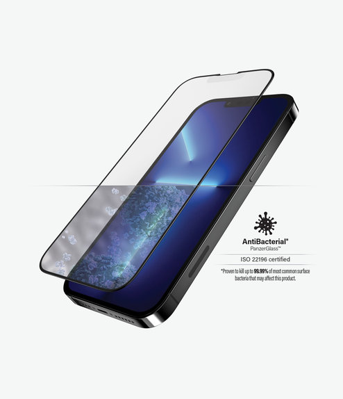 Προστατευτικό Γυαλί για iPhone 13 Pro Max, 14 Plus, Case Friendly Anti-Glare AB, Μαύρο, Black, PanzerGlass