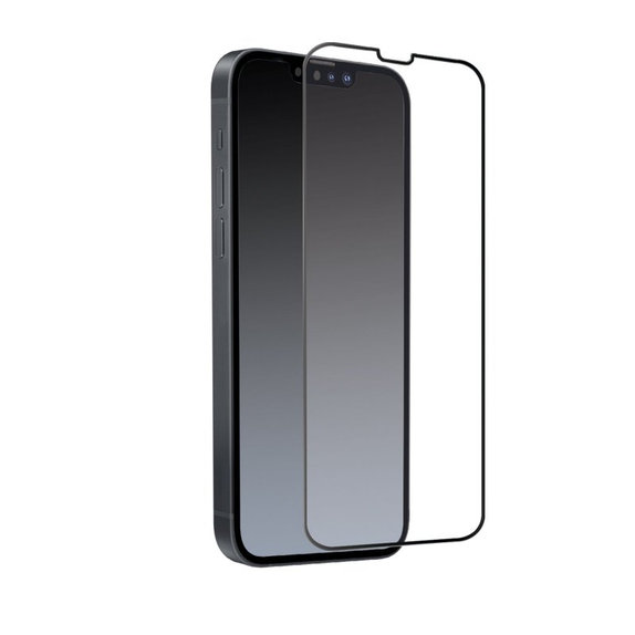 Προστατευτικό Γυαλί για iPhone 13 mini, Full Cover, Μαύρο, Black, SBS