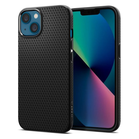 Θήκη Liquid Air για iPhone 13, Μαύρο, Black, Spigen