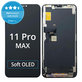 Οθόνη Soft OLED για iPhone 11 Pro Max, Αφής με πλαίσιο, FixPremium
