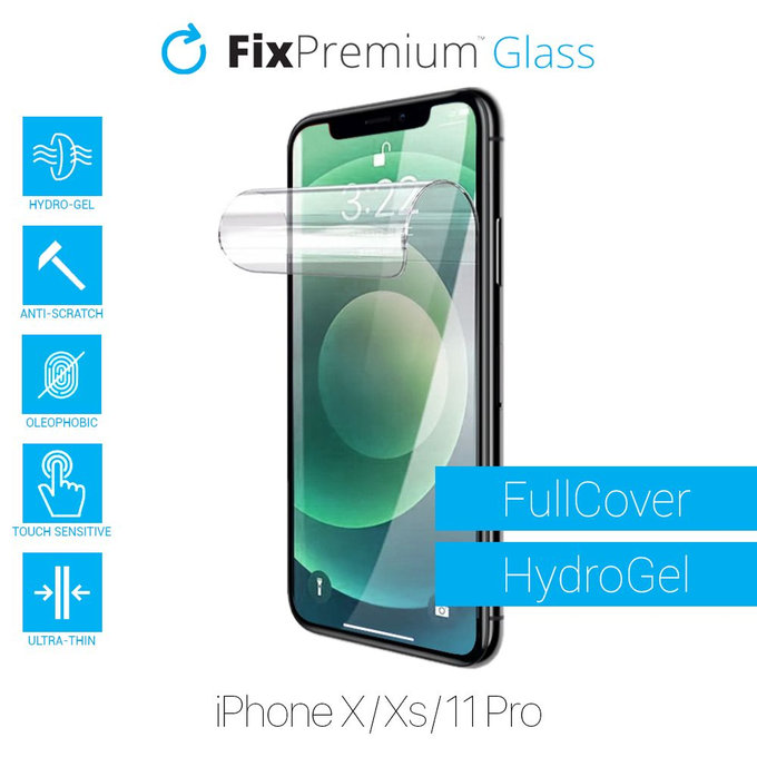 Προστατευτικό Οθόνης για iPhone X, Xs & 11 Pro | FixPremium HydroGel HD