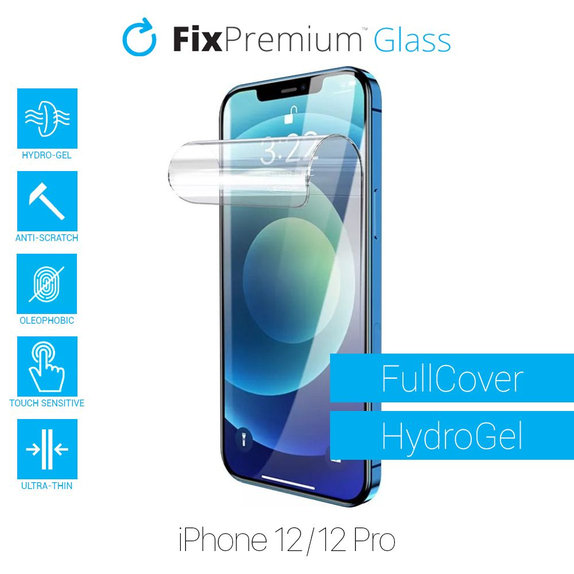 Προστατευτικό Οθόνης για iPhone 12 & 12 Pro | FixPremium HydroGel HD