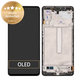 Συγκρότημα οθόνης για Samsung M52 5G, M526B, GH82-27091A, GH82-27094A, Μαύρο, Black, Service Pack