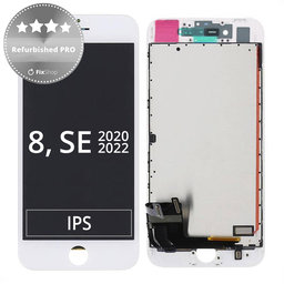 OLED/LCD Display Assembly για iPhone 8, SE (2020) | SE (2022) | Λευκό, White | Refurbished PRO