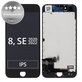 Συγκρότημα οθόνης για iPhone 8, SE (2020), SE (2022), Μαύρο, Black, Refurbished PRO