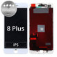 LCD Display Assembly για iPhone 8 Plus | Λευκό, White | Refurbished PRO