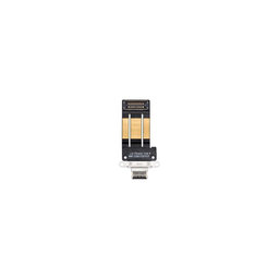 Επαφές Φόρτισης + Καλώδιο Flex για iPad Pro 11.0 (3rd Gen, 4th Gen), 12.9 (5th Gen) | Μαύρο | Black