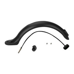 Πίσω Φτερό + Φως με Σύνδεσμο για Xiaomi Mi Electric Scooter 1S | 2 M365 | Pro | Μαύρο | Black