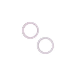 Πλαίσιο Φακού Πίσω Κάμερας (2τμχ) για iPhone 13 | 13 Mini | Ροζ | Pink