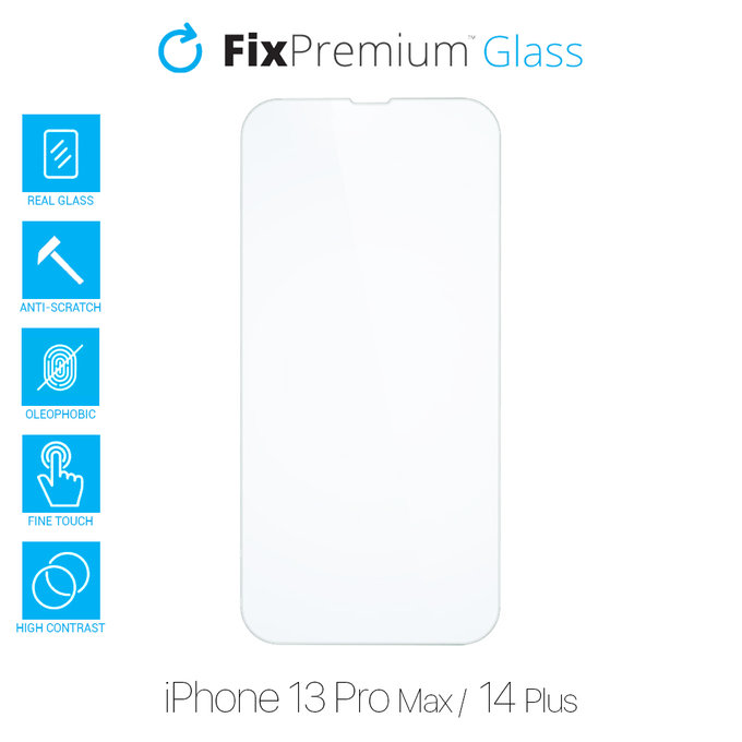 Προστατευτικό Γυαλί για iPhone 13 Pro Max & 14 Plus | FixPremium Glass