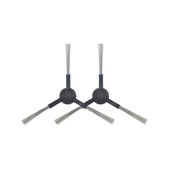 Πλαϊνή Βούρτσα (2τμχ) για Xiaomi Mi Robot Vacuum Mop Pro (P) | 2S | Viomi V2 Pro | V3 | SE | Μαύρο | Black