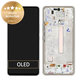 Συγκρότημα οθόνης για Samsung A53 5G, A536B, GH82-28024B, GH82-28025B, Awesome White, Service Pack