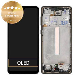 OLED/LCD Display Assembly για Samsung A33 5G | A336B | GH82-28143A | GH82-28144A | Black | Service Pack
