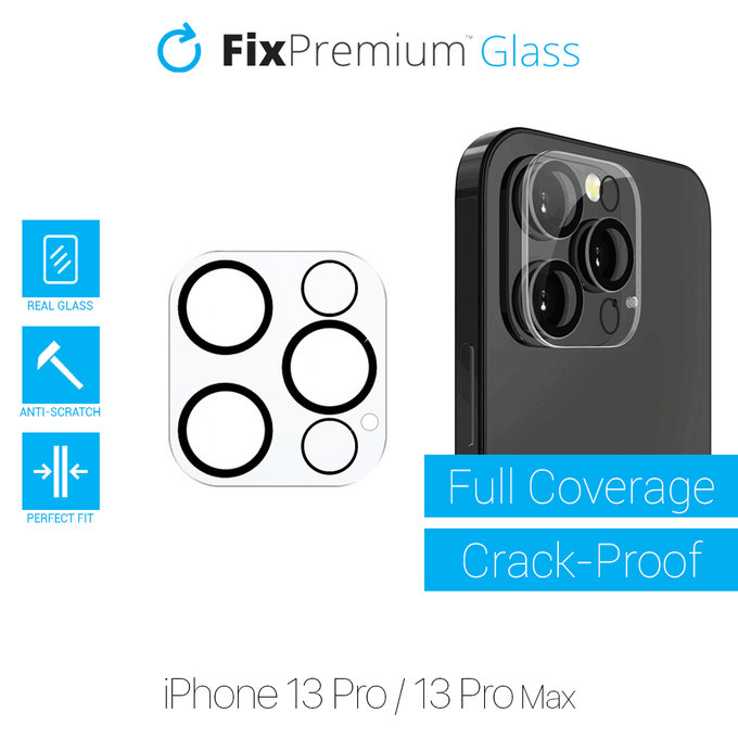 Προστατευτικό Φακού Κάμερας για iPhone 13 Pro & 13 Pro Max | FixPremium Glass