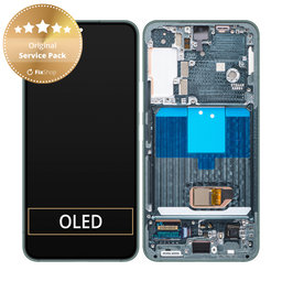 OLED/LCD Display Assembly για Samsung S22 | S901B | GH82-27520C | GH82-27521C | Green | Service Pack