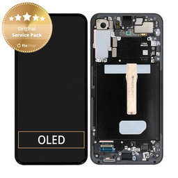 OLED/LCD Display Assembly για Samsung S22 Plus | S906B | GH82-27500E | GH82-27501E | Graphite | Service Pack