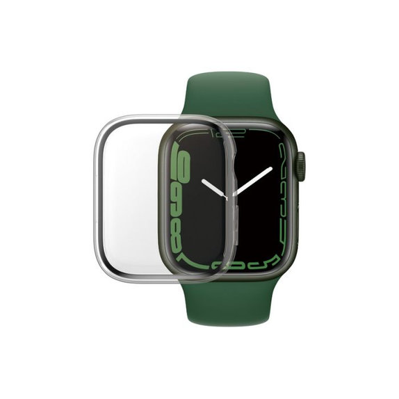 Προστατευτικό Γυαλί για Apple Watch 7, 8, 9, 41mm, Full Body AB, Transparent, PanzerGlass