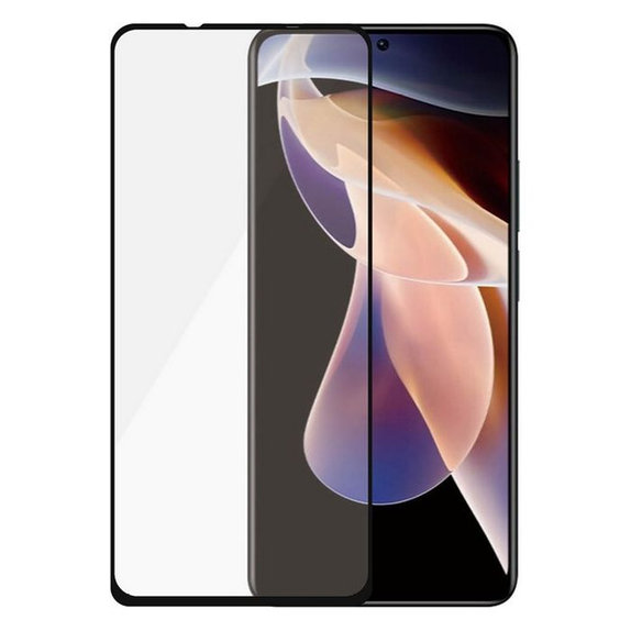 Προστατευτικό Γυαλί για Xiaomi Redmi Note 11 Pro, 11 Pro Plus, Case Friendly, Μαύρο, Black, PanzerGlass