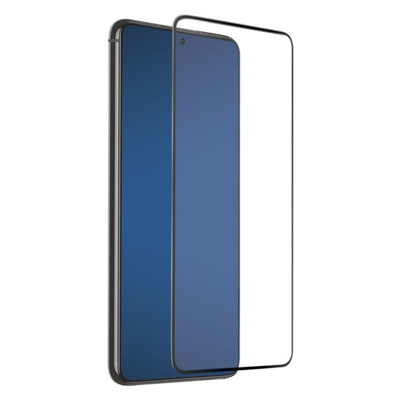 Προστατευτικό Γυαλί για Samsung S22, Full Cover, Μαύρο, Black, SBS